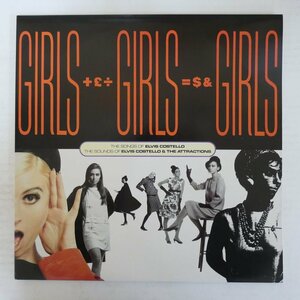 46077926;【UK盤/2LP/希少89年アナログ/見開き】Elvis Costello / Girls +?÷ Girls =$& Girls (The Songs Of Elvis Costello