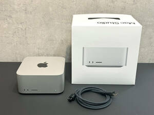 【美品中古】Apple Mac Studio 20コアCPU / 64コアGPU / 32コアNeural Engine搭載AppleM1 Ultra