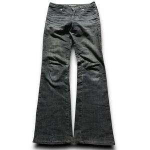 Japanese Label 00s Black Flared Denim Pants Archive ifsixwasnine lgb l.g.b. 14th addiction kmrii goa obelisk アーカイブ デニム