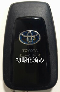 初期化済トヨタ純正 スマートキー2ボタンCHR基盤番号61E366-0020 007-AE0025 新品電池サービス⑱