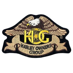 ハーレー・ダビッドソン オーナーズグループ アイロンパッチ Harley Davidson OWNERS GROUP Iron Patch バイカー HOG H.O.G