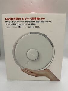 未使用品/SwitchBot K10+ W3011020 ロボット掃除機 ホワイト 家電 スイッチボット/HR192