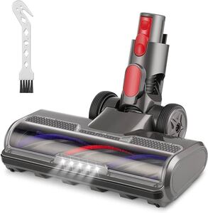 ダイソン v7 ヘッド 【2023最新強化版】 Dyson V7 V8 V10 V11 V15 シリーズ専用 掃除機ヘッド ソフトローラークリーナーヘッド LED AF299