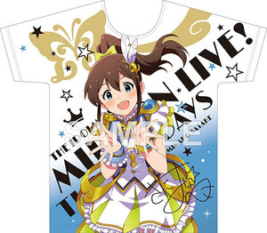 新品 アイドルマスターミリオンライブ！ フルカラーTシャツ 佐竹美奈子 ルミエール・パピヨンver.