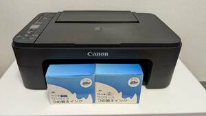 キャノン Canon PIXUS TS3330 インクジェットプリンター・複合機 詰め替え用インク付き 現状渡し