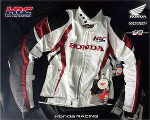 【最終 2024完売/新品未使用】HRC×HONDA防寒防風PREST RIDERSストレッチジャケット ホワイト [L]サイズ 　フーディ RS クシタニ CBR