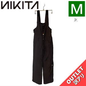 【OUTLET】 NIKITA GIRLS EVERGREEN BIB PNT BLACK Mサイズ 子供用 スノーボード スキー パンツ PANT アウトレット