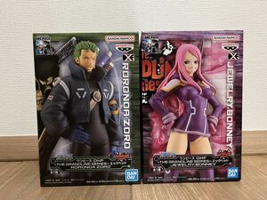 ワンピース DXF THE GRANDLINE SERIES エッグヘッド ロロノア・ゾロ ジュエリー・ボニー フィギュア 未開封 未使用 プライズ 2種セット