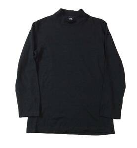 tricot COMME des GARCONS トリコ コムデギャルソン 80s モックネック ウールニット セーター ハイネック ブラック 黒 （ma)