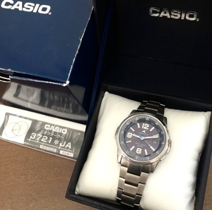 CASIO OCEANUS 日本製 OCW100 電波 ソーラー 初期 ブレスレット TITANIUM チタン OCW-100TDJ オシアナス 現状品 カシオ