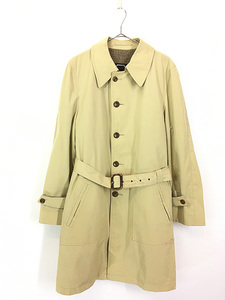 古着 80s USA製 Christian Dior 「GLENEAGLES」 ツイード ライナー ステンカラー トレンチ コート 40R 極上!!