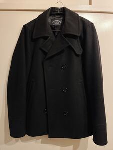 【美品】UNITED ARROWS GREEN LABEL RELAXING ピーコート (Pコート) ブラック黒 Mサイズ