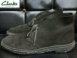 クラークス デザートブーツ ブラック GB9 27.5cm CLARKS DESERT BOOT