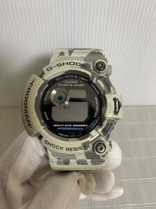 CASIO G-SHOCK FROGMAN GW-200CF/カシオ Gショック フロッグマン腕時計/カモフラ/ウォッチ/現在動作不動/USED/使用感/部品取り用/ジャンク