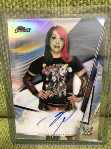 トレーディングカード 直筆サイン 【Topps Finest 2020 アスカ（ASUKA)】