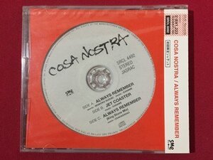 ｓ〓　CD 【未開封】 初回限定ジャケット　COSA NOSTRA　ALWAYS REMEMBER　SME　音楽CD　　/ QS1