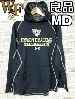 良品 アンダーアーマー DEMON DEACONS メンズ パーカー MDサイズ