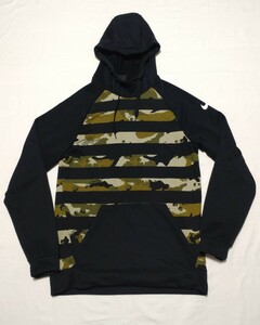 NIKE ナイキ DRI-FIT ジャージ プルパーカー size S 迷彩 美品 CD7724