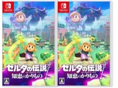 新品・未開封 2本セット
ゼルダの伝説 知恵のかりもの switch