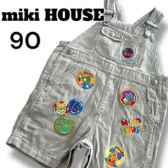 miki HOUSE ミキハウス オーバーオール 90