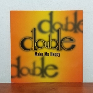 12インチシングル/ DOUBLE「MAKE ME HAPPY」