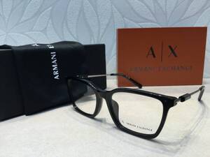 【新品】ARMANI EXCHANGE アルマーニエクスチェンジ AX3113F 8158 ブラック シルバー☆未使用