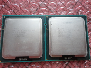 ２個セット　INTEL Xeon 1.80GHZ E5-2403 SR0LS 他CPU出品中