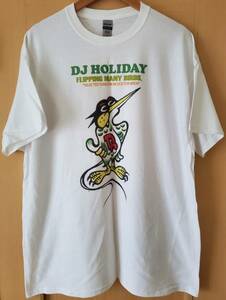 《新品》DJ HOLIDAY TシャツXL STRUGGLE FOR PRIDE /TROJAN Reggae Ska Rocksteady WDsounds ECDトラスムンドLOS APSON?クボタタケシHIKARU