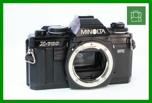 【同梱歓迎】【動作保証・点検済】良品■ミノルタ MINOLTA X-700 ボディ■シャッター全速・露出計完動■JJJ233