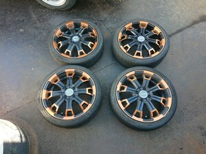 RAYS　DAYTONA　KCX　16×5　1/2J　48　4H　PCD100　2016/3/10　レイズ　デイトナ　165/45/16　165-45-16　4本セット　埼玉