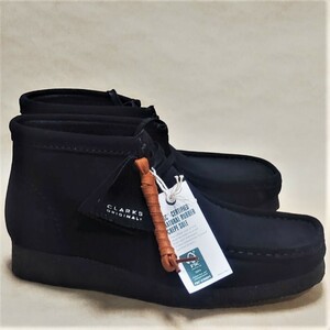 UK8.0 クラークス CLARKS ワラビーブーツ UKモデル ブラック（Black）