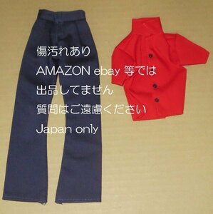 ◆中古 傷 汚れ 年代劣化 タカラ ジェニー リカちゃん 衣装 ドレス 服◆