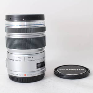 ★美品★ OLYMPUS オリンパス 防塵 防滴 電動ズーム ED 12-50mm F3.5-6.3 EZ SLV シルバー #6802