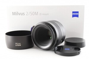 ★極上美品★Carl Zeiss カールツァイス Milvus ミルバス 50mm 2 CANON キャノン EF #835184