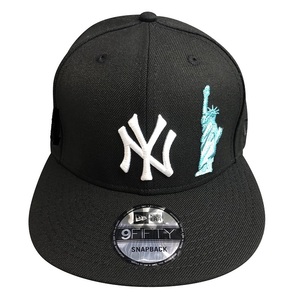 cap-201 NEW ERA 9FIFTY SNAPBACK MLB New York Yankees CAP ニューエラ キャップ ベースボールキャップ 帽子 ブラック