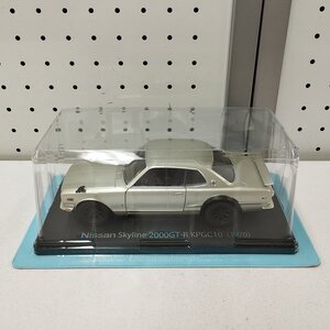 mK497a [人気] アシェット 1/24 国産名車コレクション 日産 スカイライン 2000GT-R KPGC10 1970 | ミニカー T