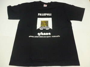 Tシャツ★ 希少 オザンナ Osanna / Palepoli 2010年 初来日 Italian Progressive Cervello イタリアン・プログレT-shirt 伊