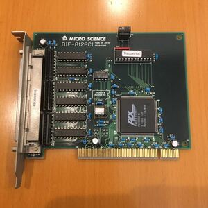 ○r57○ 動作不明 MS-940385 BIF-812PCI MICRO SCIENCE P8120023102 基盤