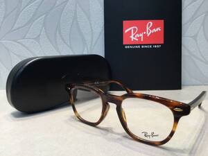 【新品】RayBan レイバン HAWKEYE RB5398F 2144 メガネフレーム　ブラウン☆未使用