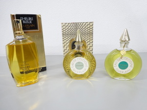 3点セット まとめて 未開栓品含む ヴィンテージ GUERLAIN ゲラン ミツコ シャマード ルールブルー 50ml EDT EDC 香水 フレグランス