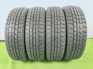 ダンロップ WINTER MAXX WM02★ 155/65R13 73Q★8分山 2021年製 4本 スタッドレス 【宮城発 送料無料】MYG-B12302