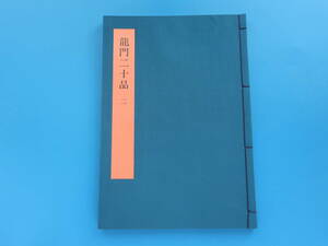 書学大系 碑法帖篇 第21巻 龍門二十品2/同朋舎 初版第1版第1刷/浜田素山ほか/書道手本拓本