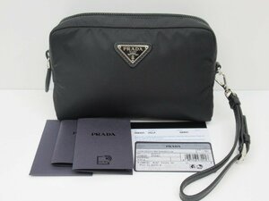 正規品 PRADA プラダ ポーチ ナイロン ブラック 1NE021 R067 8K03 C4/FE2