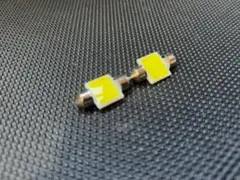 COB 12SMD　T10×31 LED ルームランプマップランプホワイト 2個