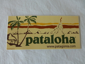 pataloha patagonia ステッカー patagonia pataloha パタロハ 2004 pataloha PATALOHA パタゴニア PATAGONIA patagonia