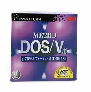 新品未開封【3M MF/2HD DOS-V用 10枚入り】繰り返し使用 300万回◆MF2HD D18-10PM◆DOS/V フロッピーディスク FD