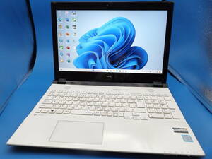 新品SSD512GB★Win11 Ver.23H2★第6世代Core i3★NEC LAVIE Note Standard NS350/C★クリスタルホワイト★メモリ8GB★Office2021★BD-RE