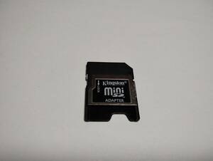 miniSD→SD　変換アダプター　kingston　認識確認済み　メモリーカード　ミニSDカード　SDカード