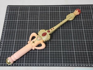 24101322 当時物 希少 ユタカ ミンキーモモ ステッキ 不動 蓋欠品 昭和レトロ ビンテージ