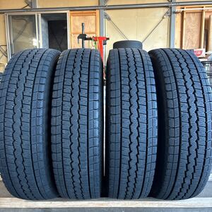 ◆SP34◆165R14 97/95N LT DUNLOP WINTER MAXX SV01 スタッドレスタイヤ 2020年製 4本セット